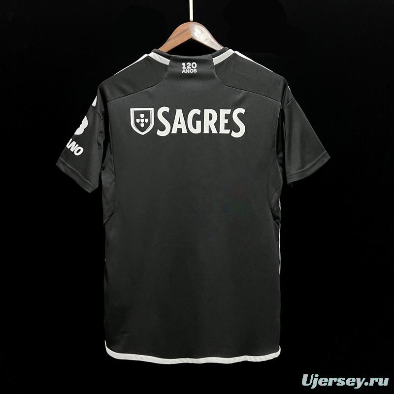 23 24 Benfica Away Black Jersey