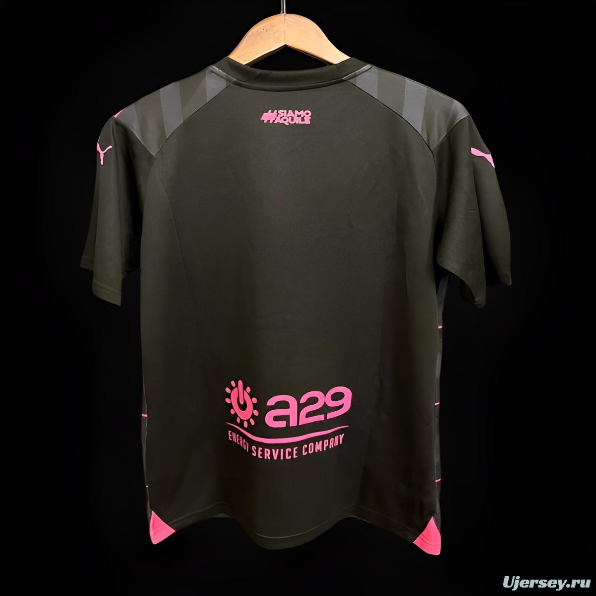 23/24 Palermo Third Black Jersey