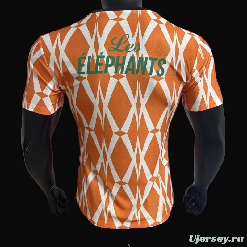 Player Version 2023 Ivory Coast Home Jersey