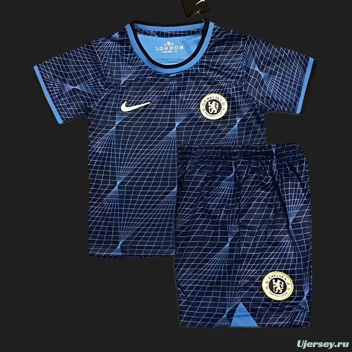 23/24 Kids Chelsea Away Jersey