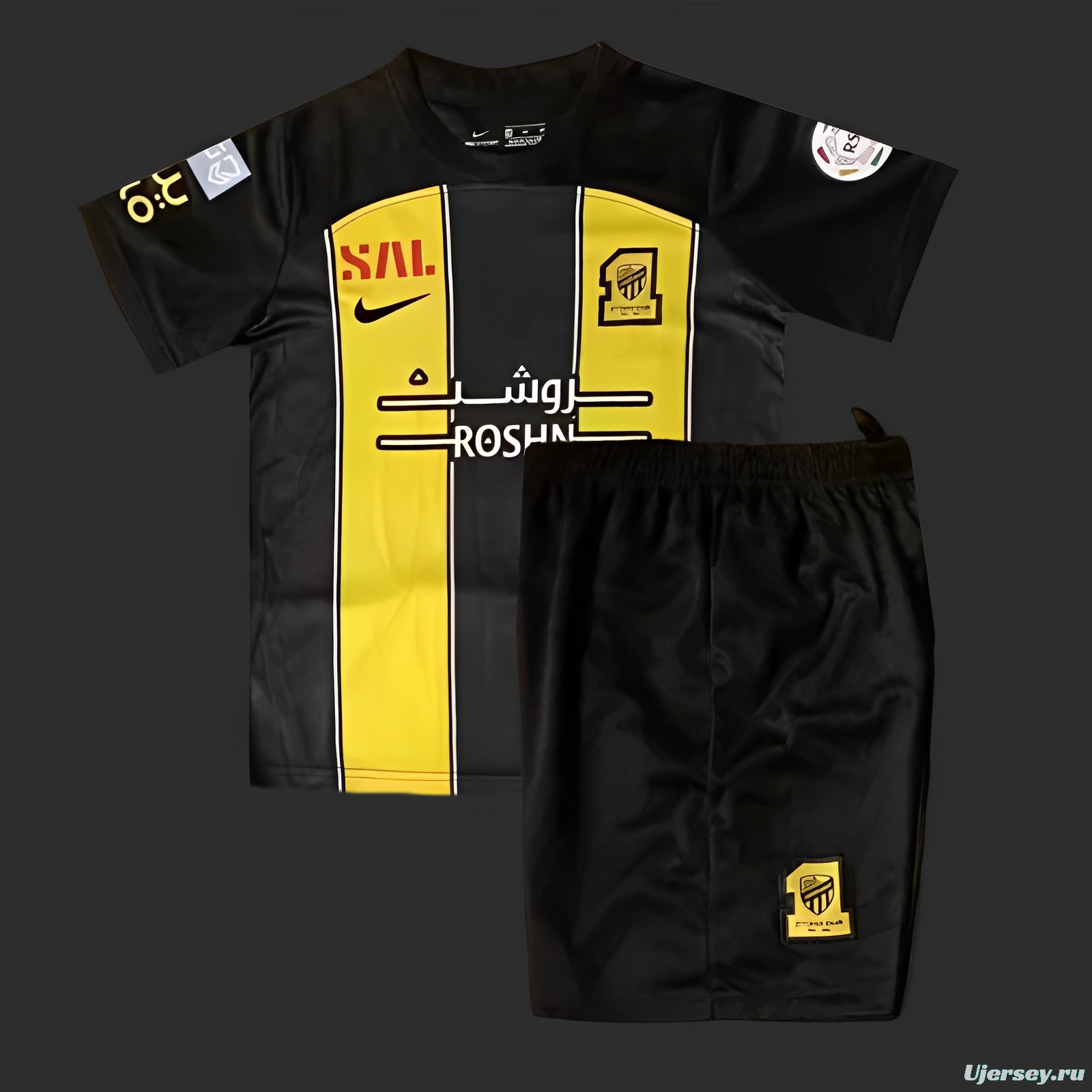 23/24 Kids Al-Ittihad Home Jersey