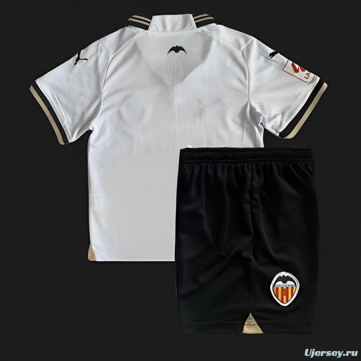 23/24 Kids Valencia Home Jersey