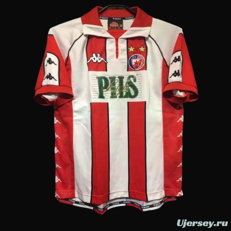 1999/00 Red Star Belgrade Home Jersey