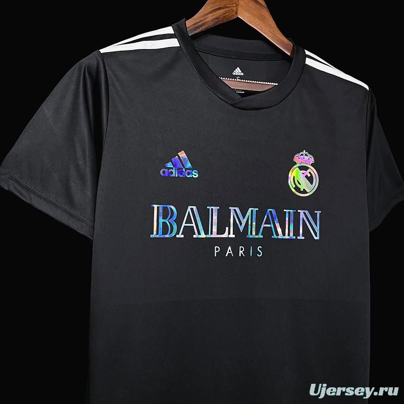 23/24 Real Madrid x Balmain Black Jersey