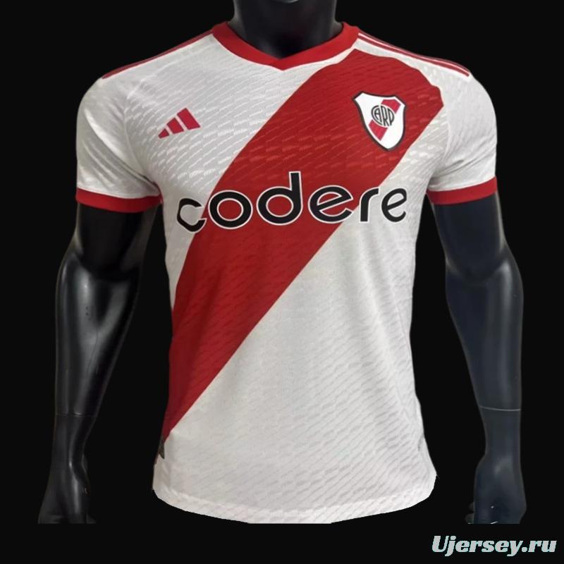 Player Version 23/24 River Plate Home Jersey