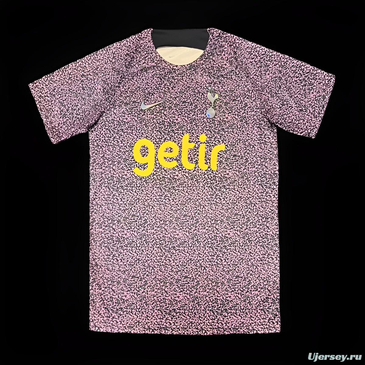 23/24 Tottenham Hotspur Pink Pre-Match Jersey