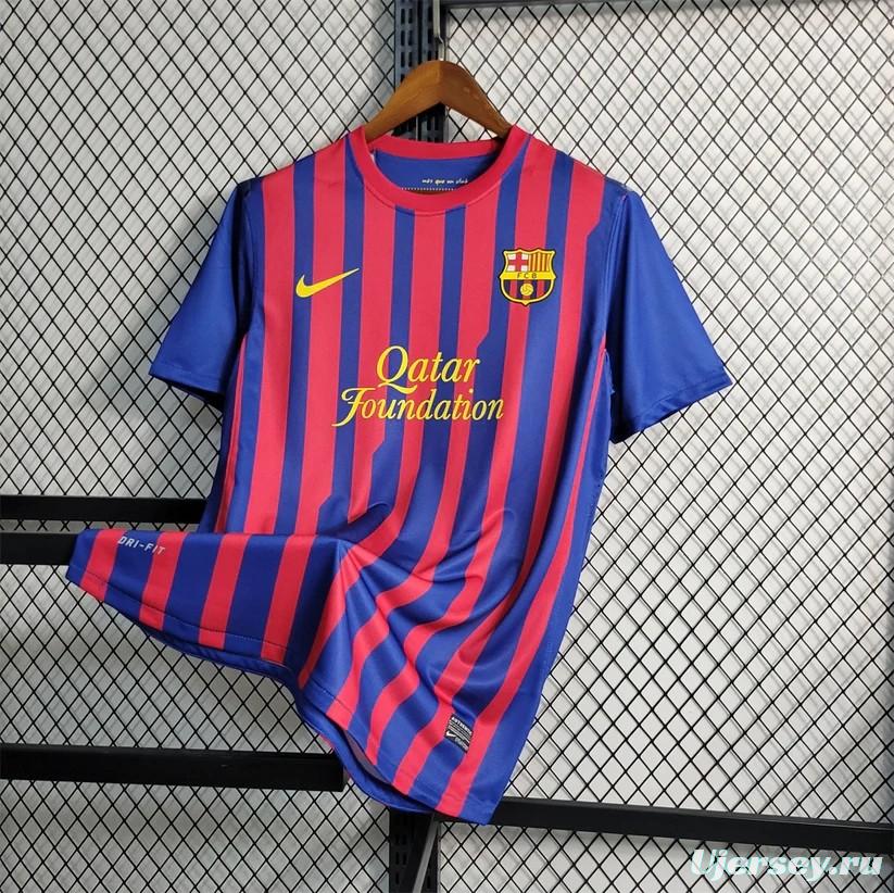 Retro 11/12 Barcelona Home Jersey