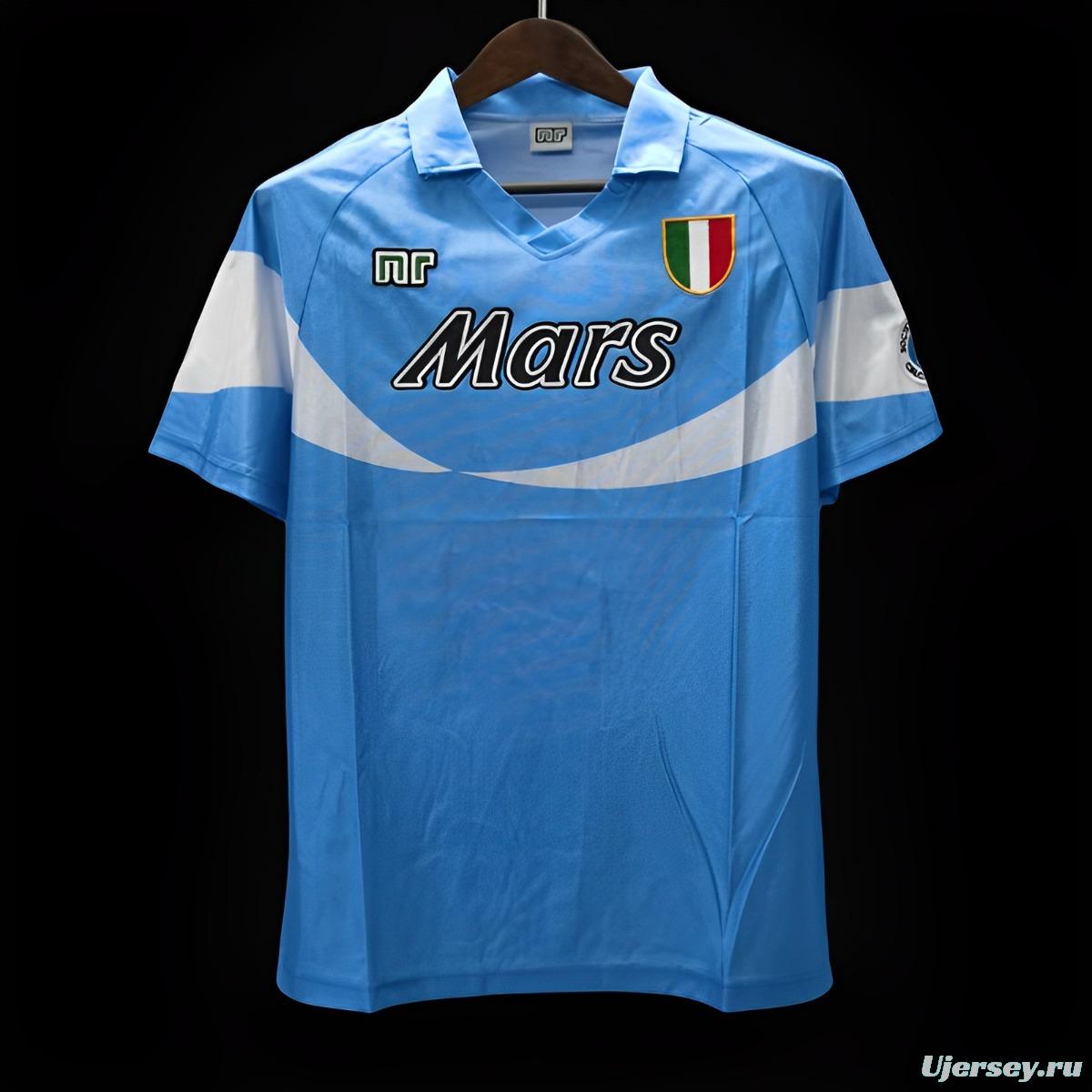 Retro 90/91 Napoli Home Second Jersey