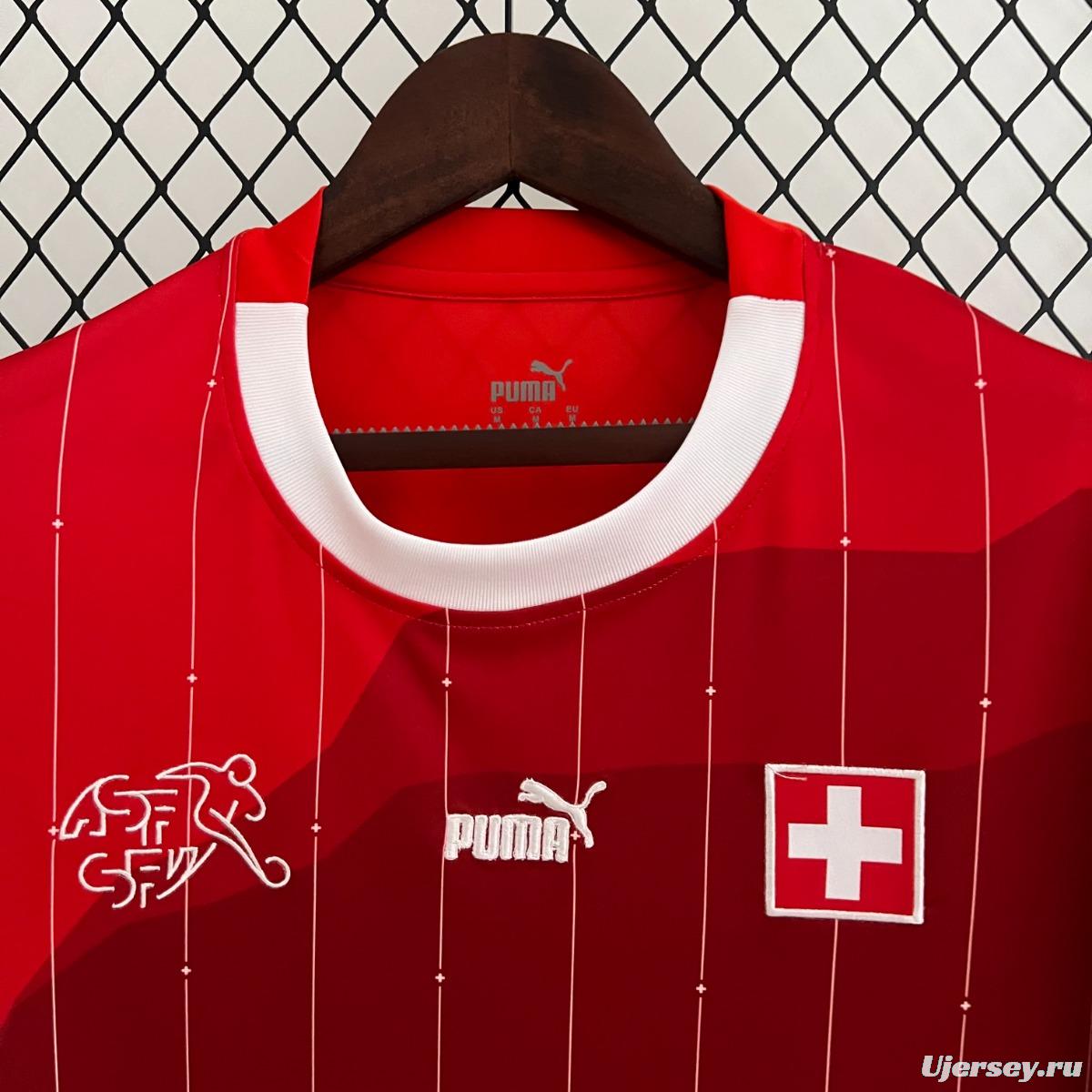 2023 Switzerland Home Jersey