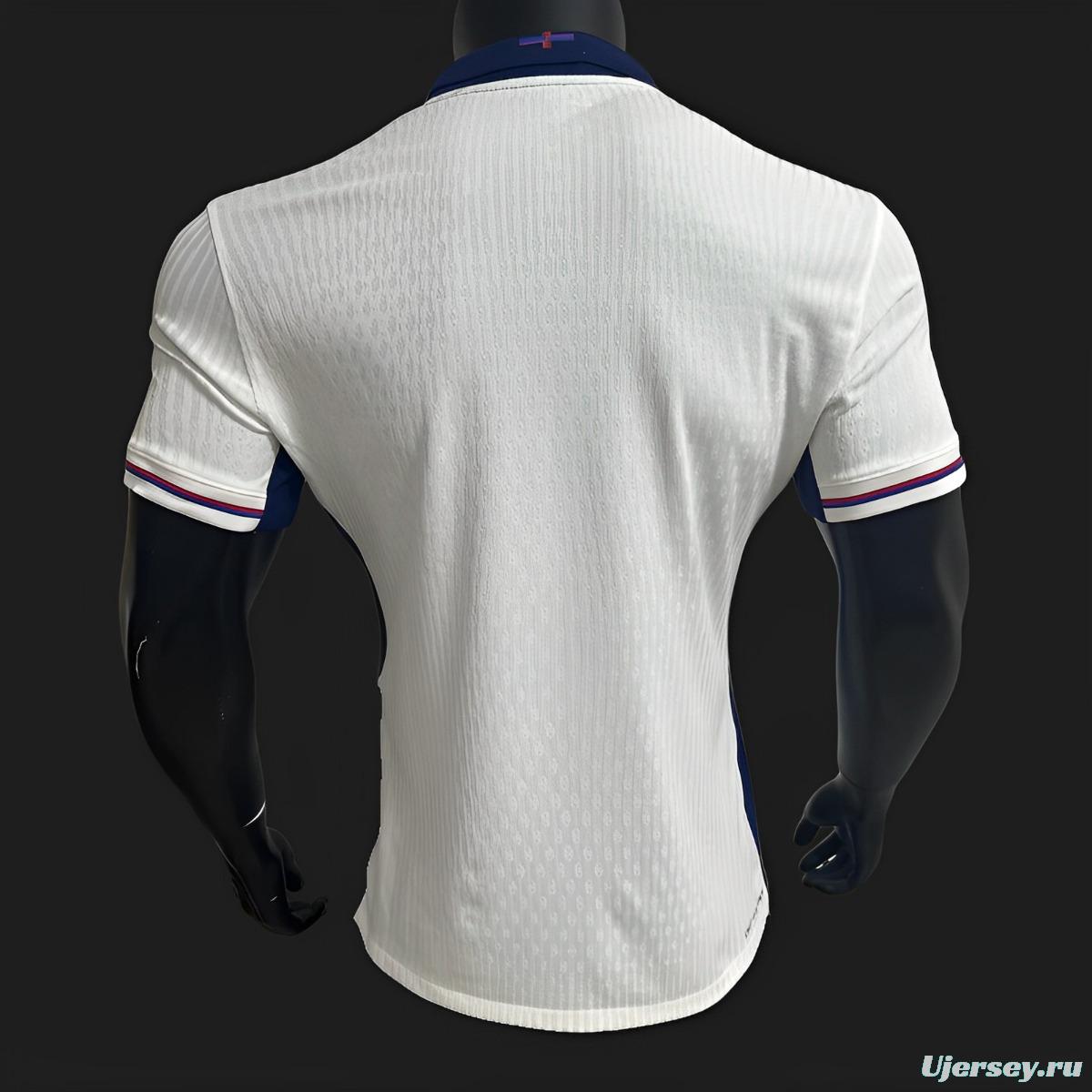 Player Version 2024 England Home Jersey