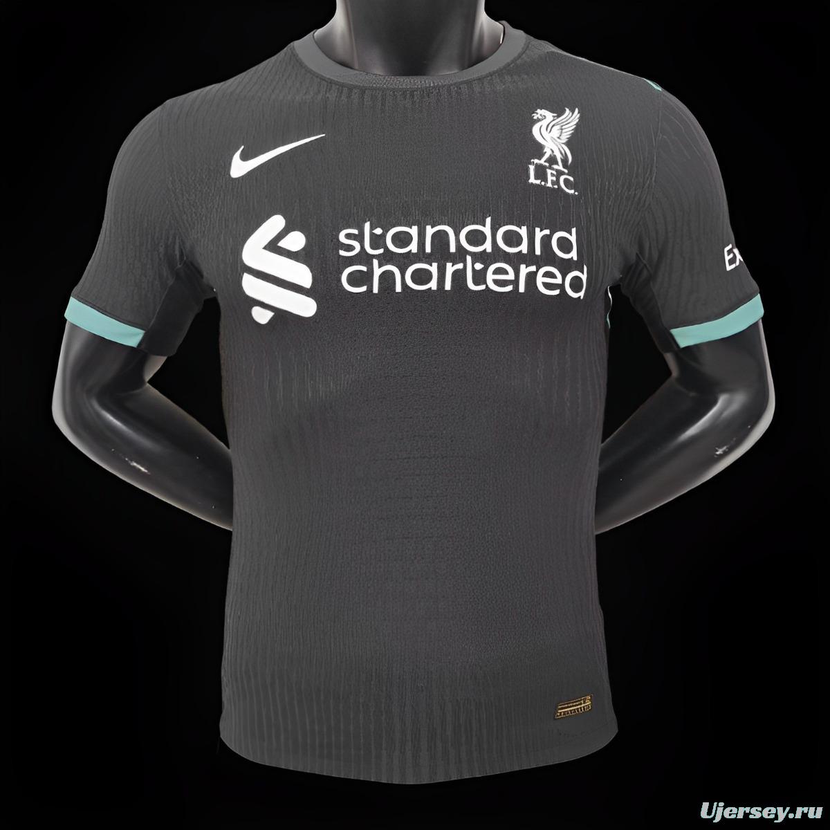 Player Version 24/25 Liverpool Black Away Jersey