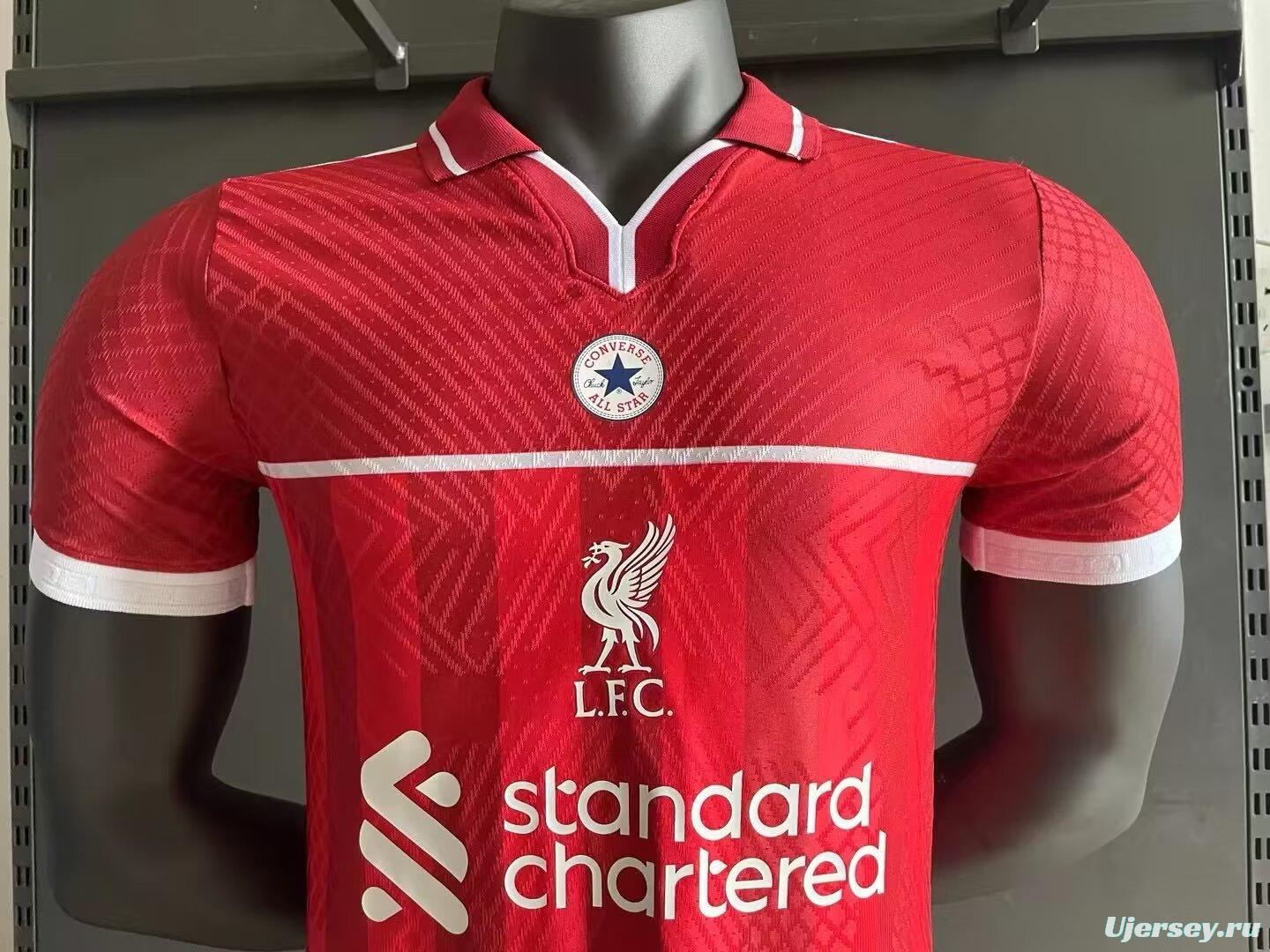 Player Version Liverpool x Converse Home Special Jersey