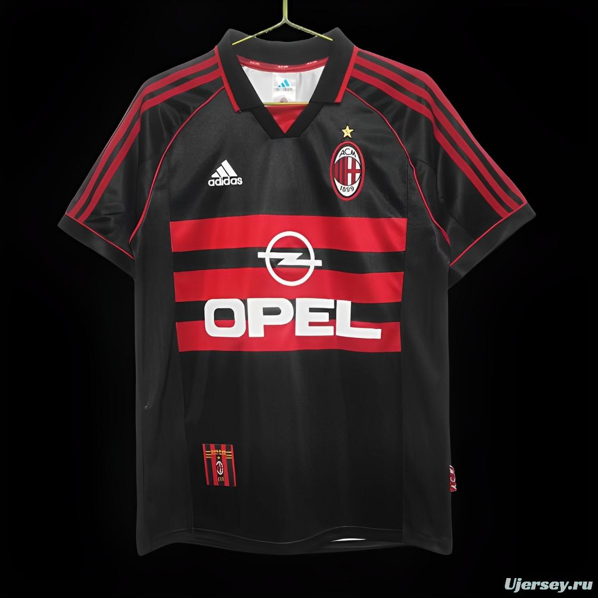 Retro 1998/99 AC Milan Third Jersey