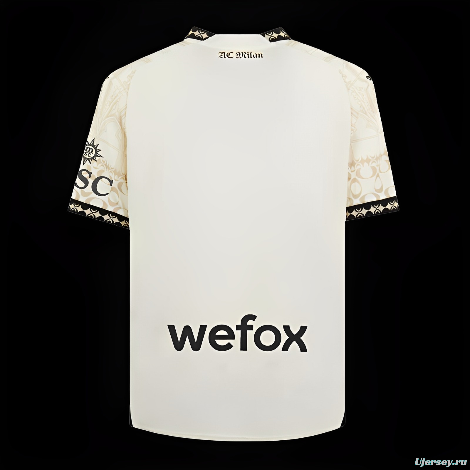 Retro 23/24 AC Milan Forth White Jersey