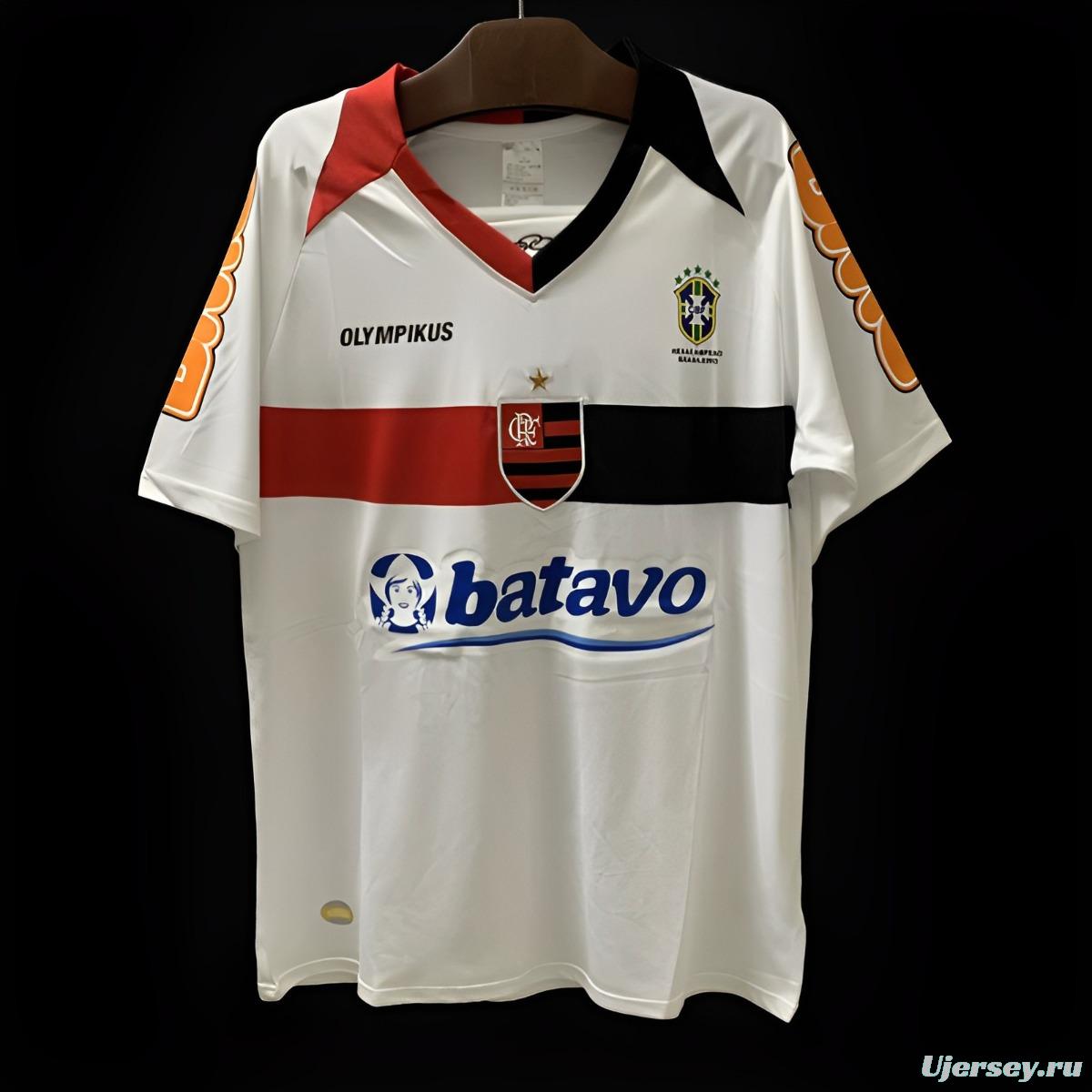 Retro 10/11 Flamengo Away White Jersey