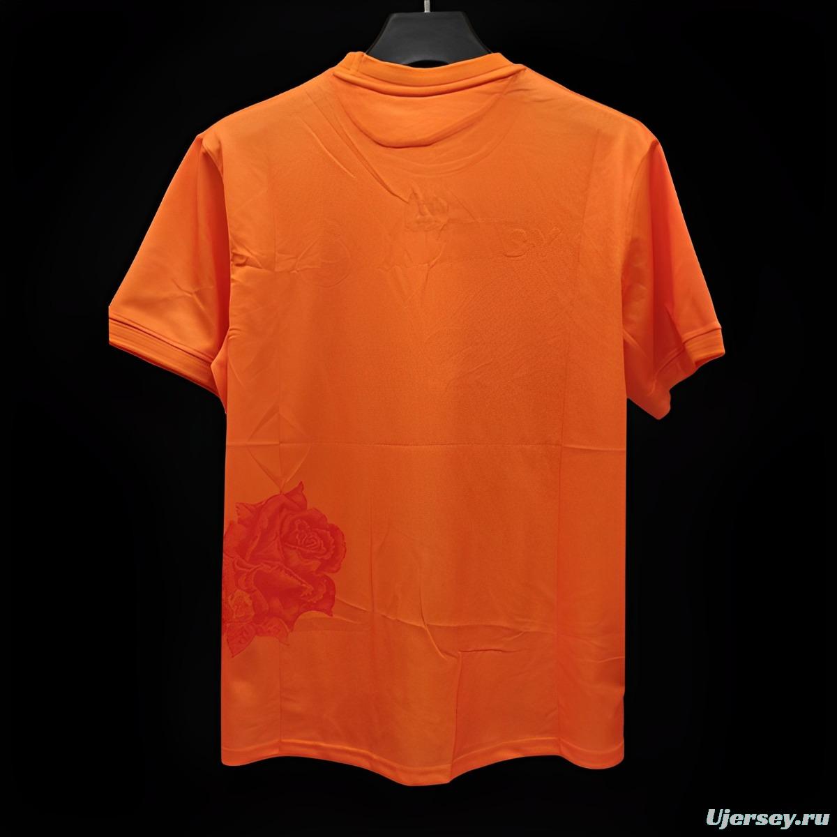 24/25 Real Madrid x Yamamoto Orange Jersey