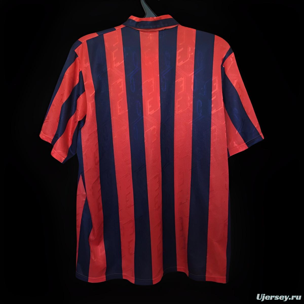 Retro 92/94 Everton Home Jersey