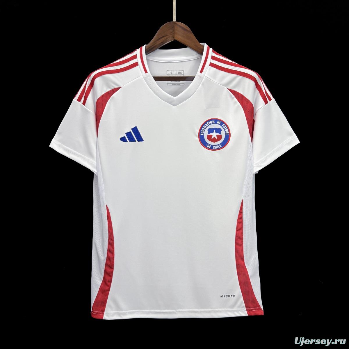 2024 Chile Away White Jersey