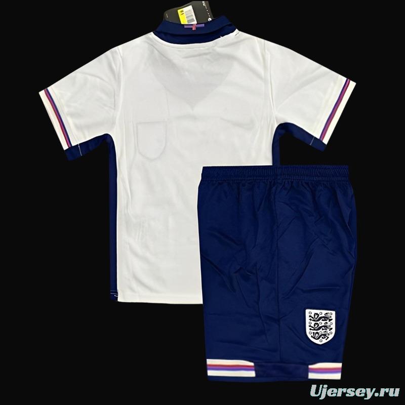 2024 Kids England Home Jersey
