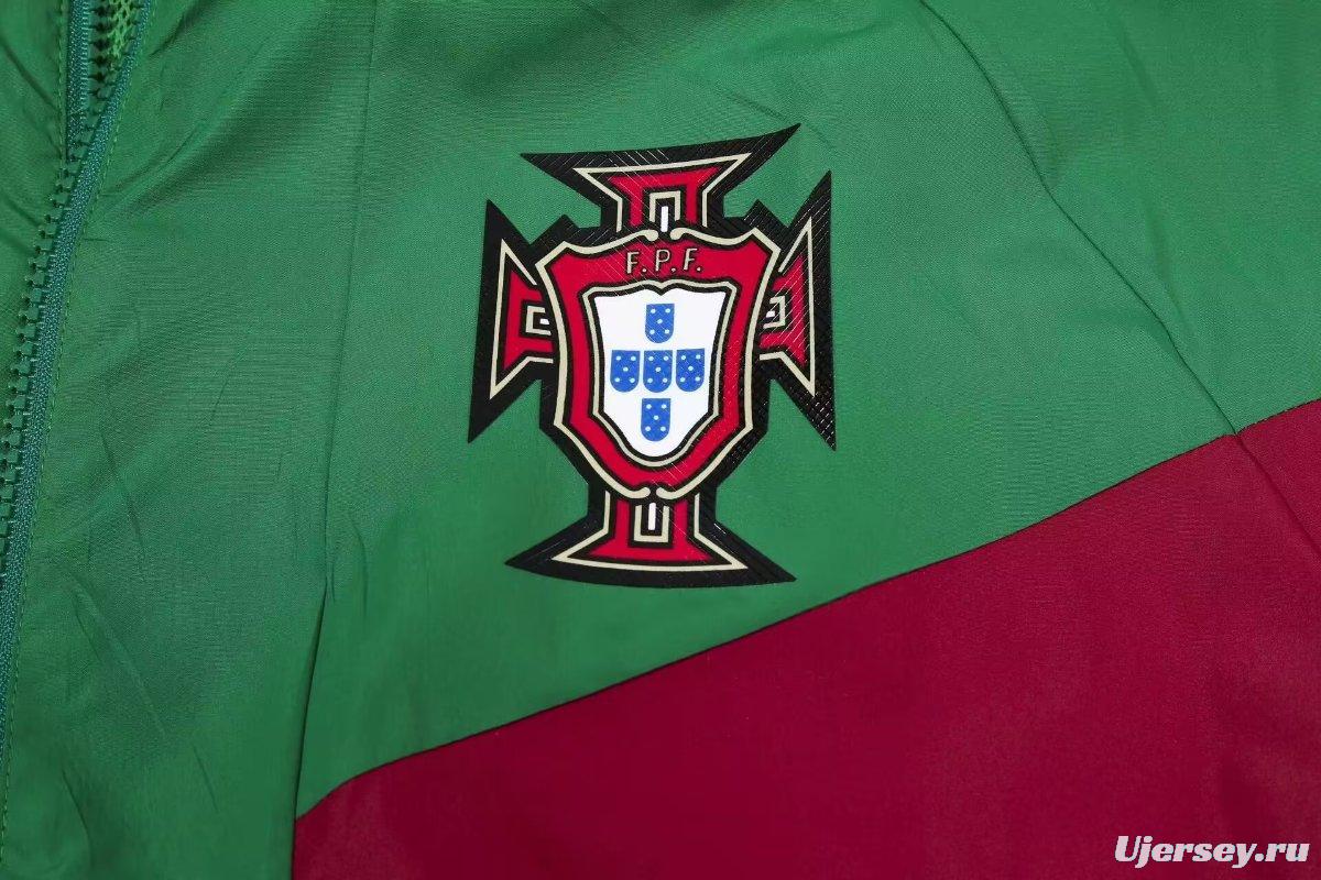 2024 Portugal Green Windbreaker