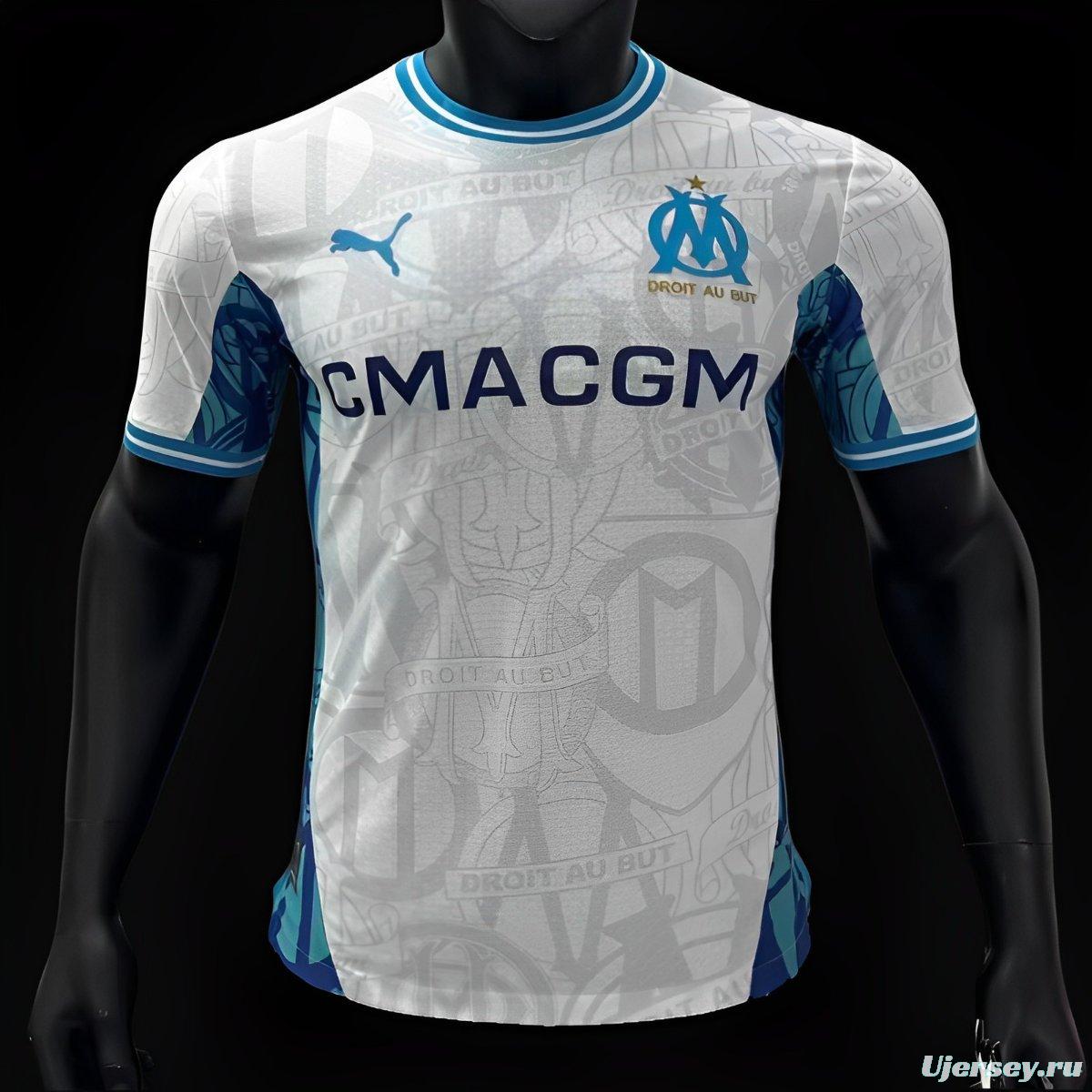 Player Version 24/25 Olympique Marseille Home Jersey
