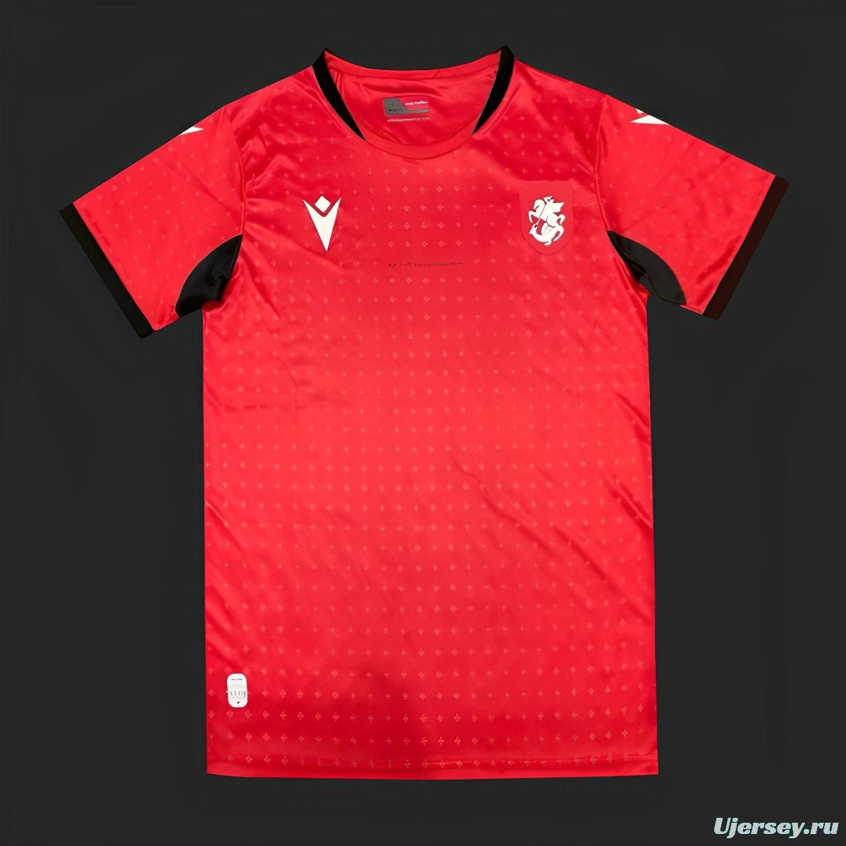 2024 Georgia Home Red Jersey