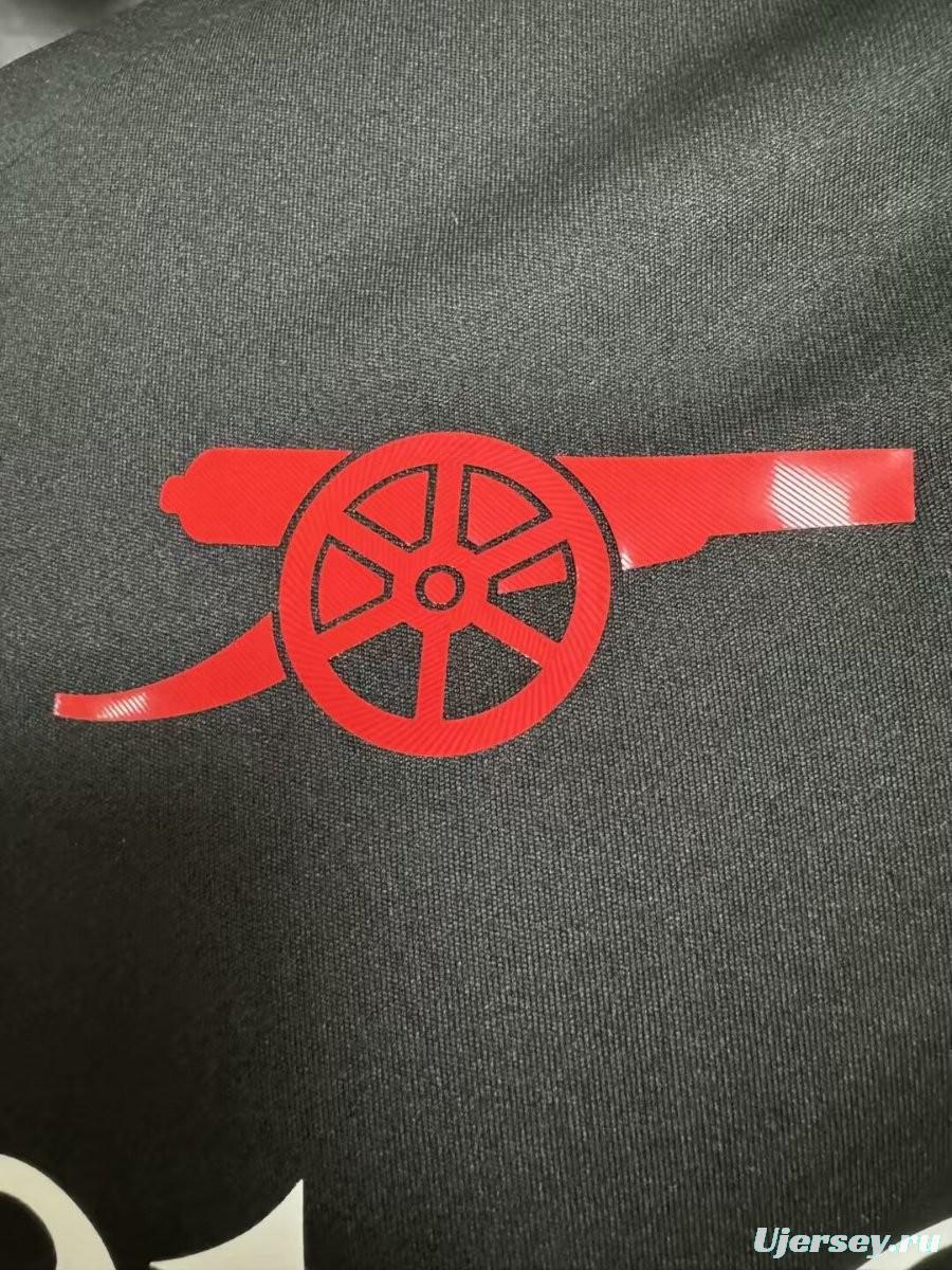 Player Version 24/25 Arsenal Away Black Jersey