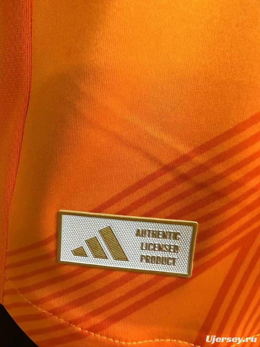 Player Version 24/25 Real Madrid Away Orange Jersey