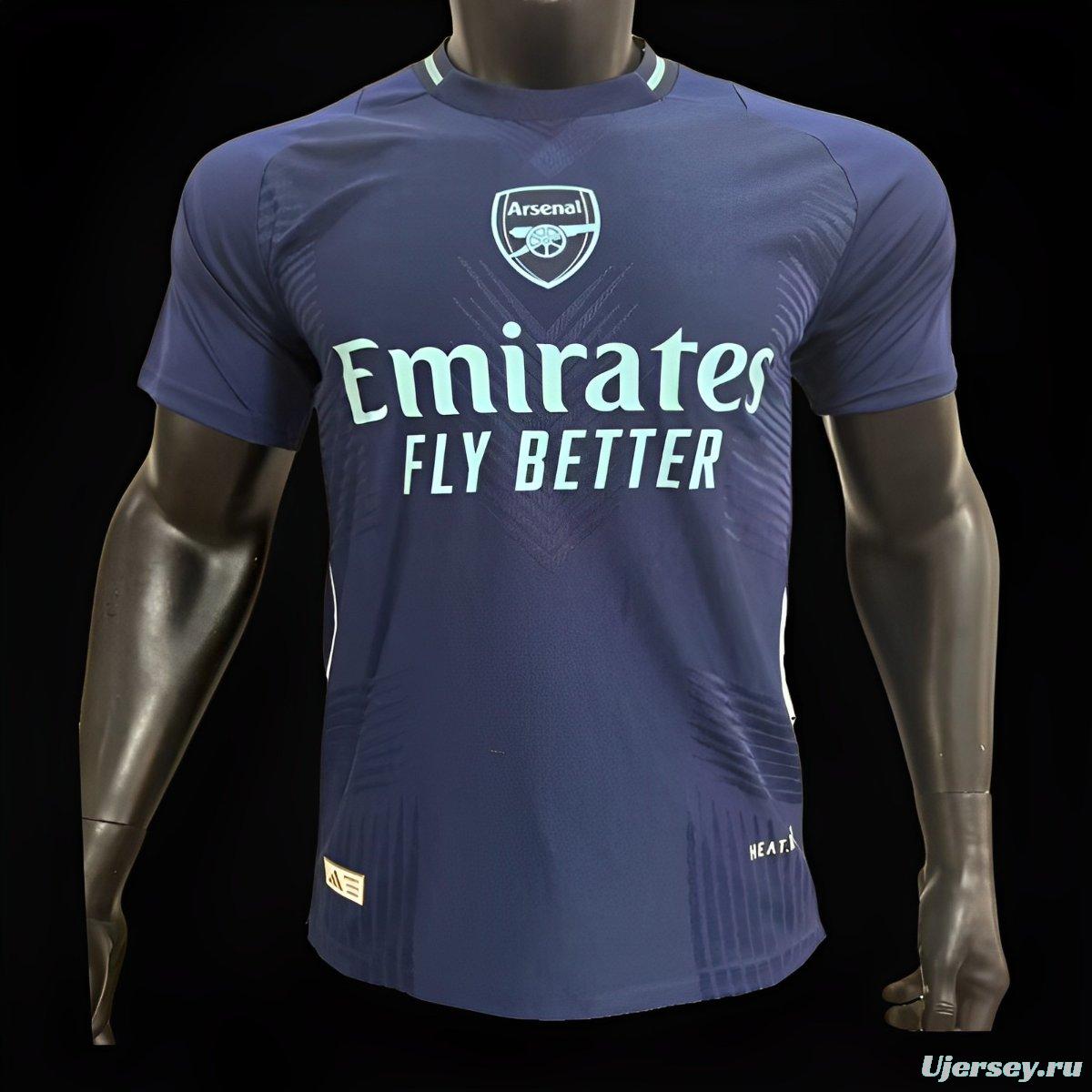 Player Version 24/25 Arsenal Navy Pre-Match Jersey