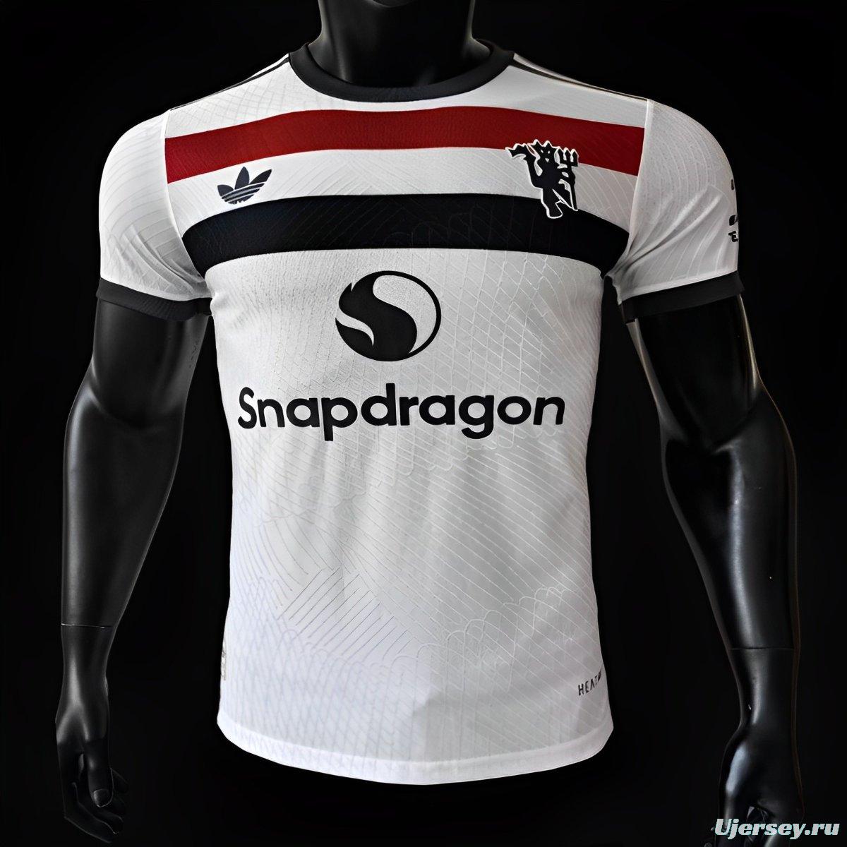 Player Version 24/25 Manchester United Third White Jersey