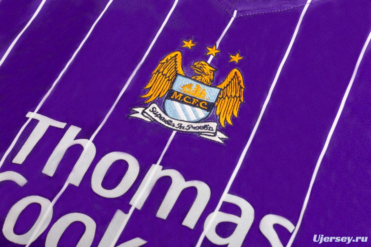 Retro 07/08 Manchester City Away Purple Jersey