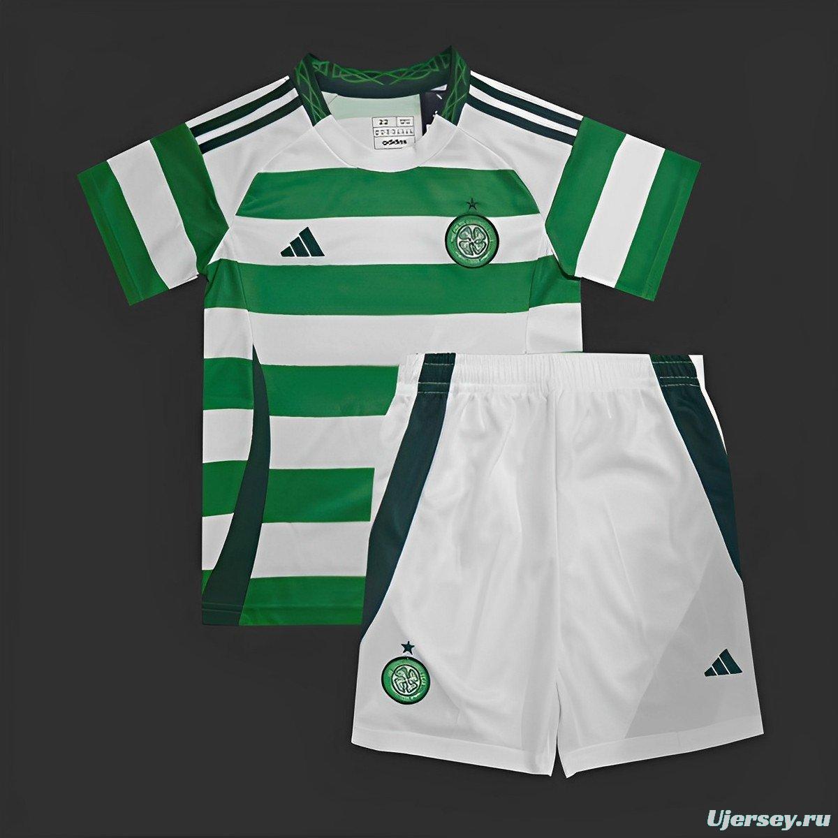 24/25 Kids Celtic Home Jersey