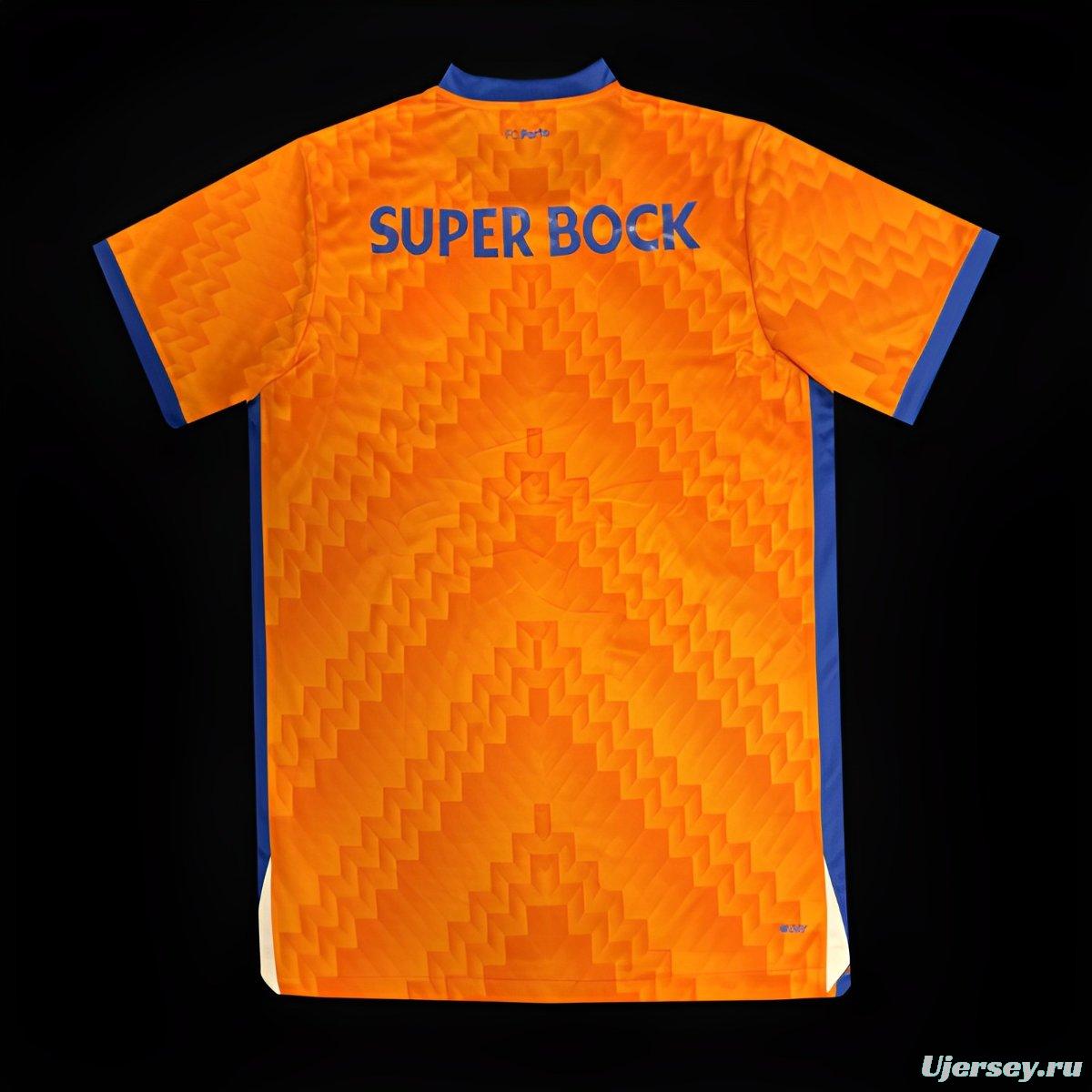 24/25 Porto Away Orange Jersey