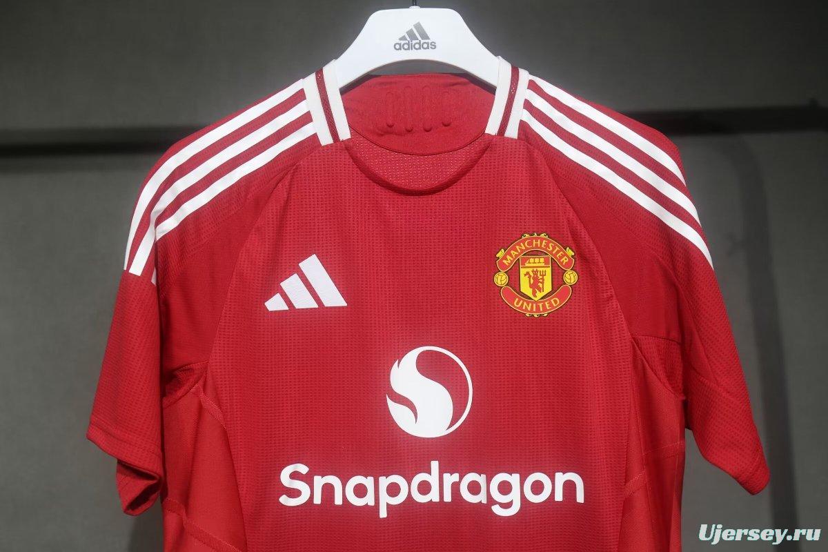 Player Version 24/25 Manchester United Home Jersey