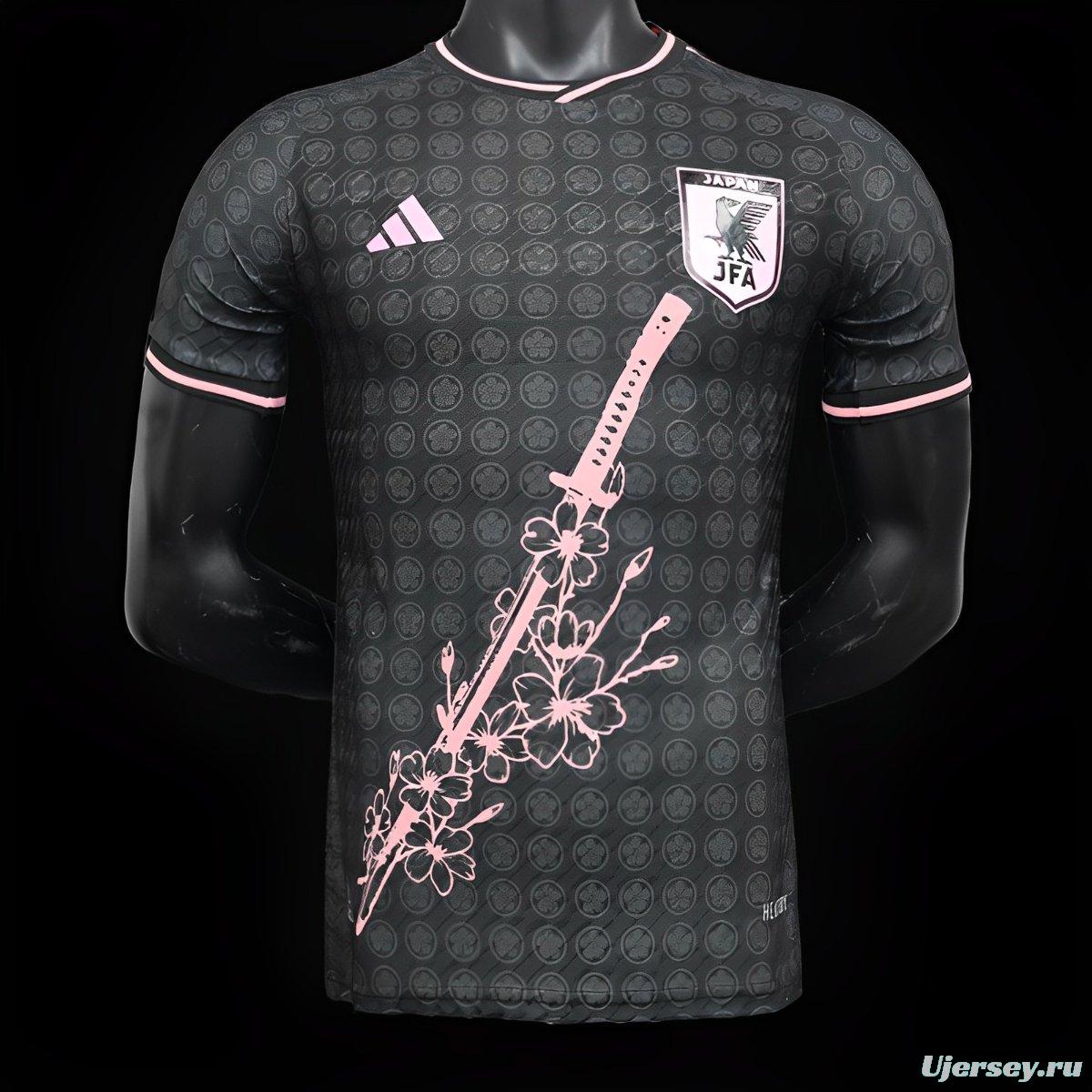 Player Version 2024 Japan Plum Blossom And Sword Black Concept Jersey