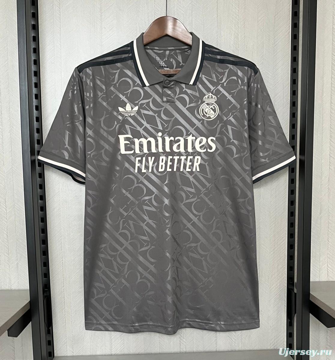 24/25 Real Madrid Third Black Jersey