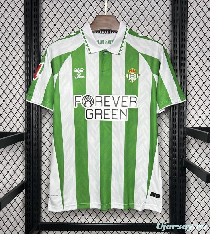 24/25 Real Betis Home Jersey