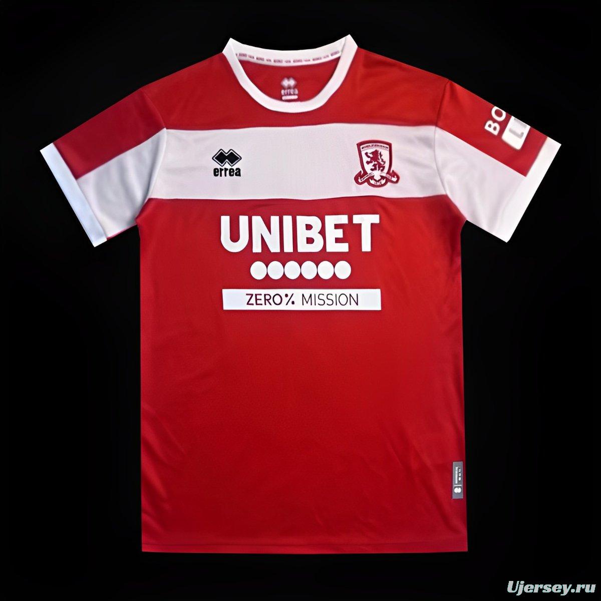 24/25 Middlesbrough Home Jersey