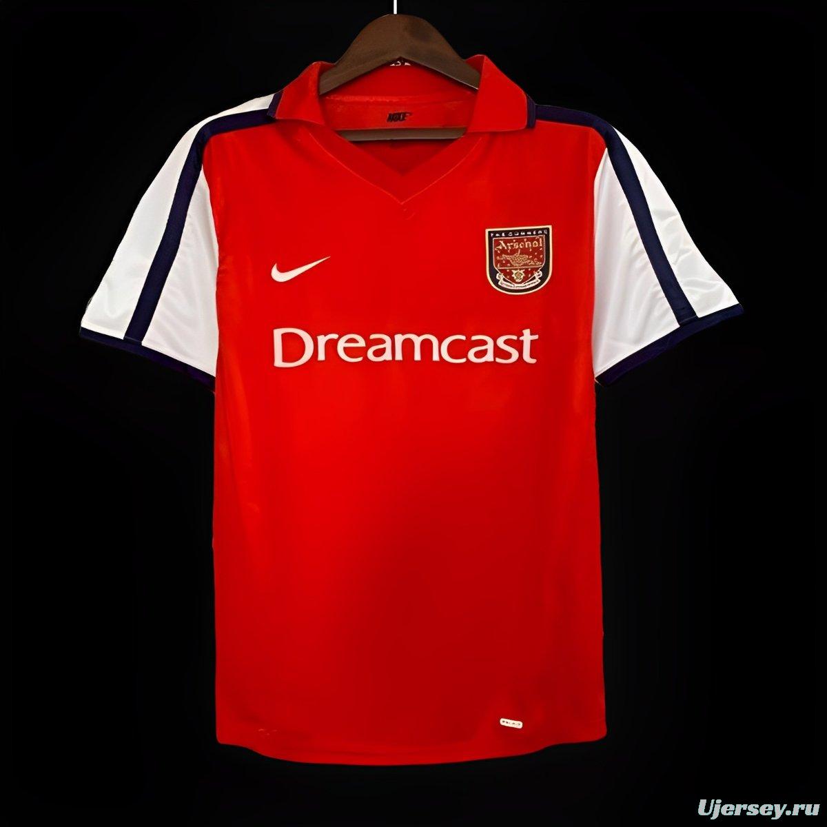 Retro 01/02 Arsenal Home Jersey