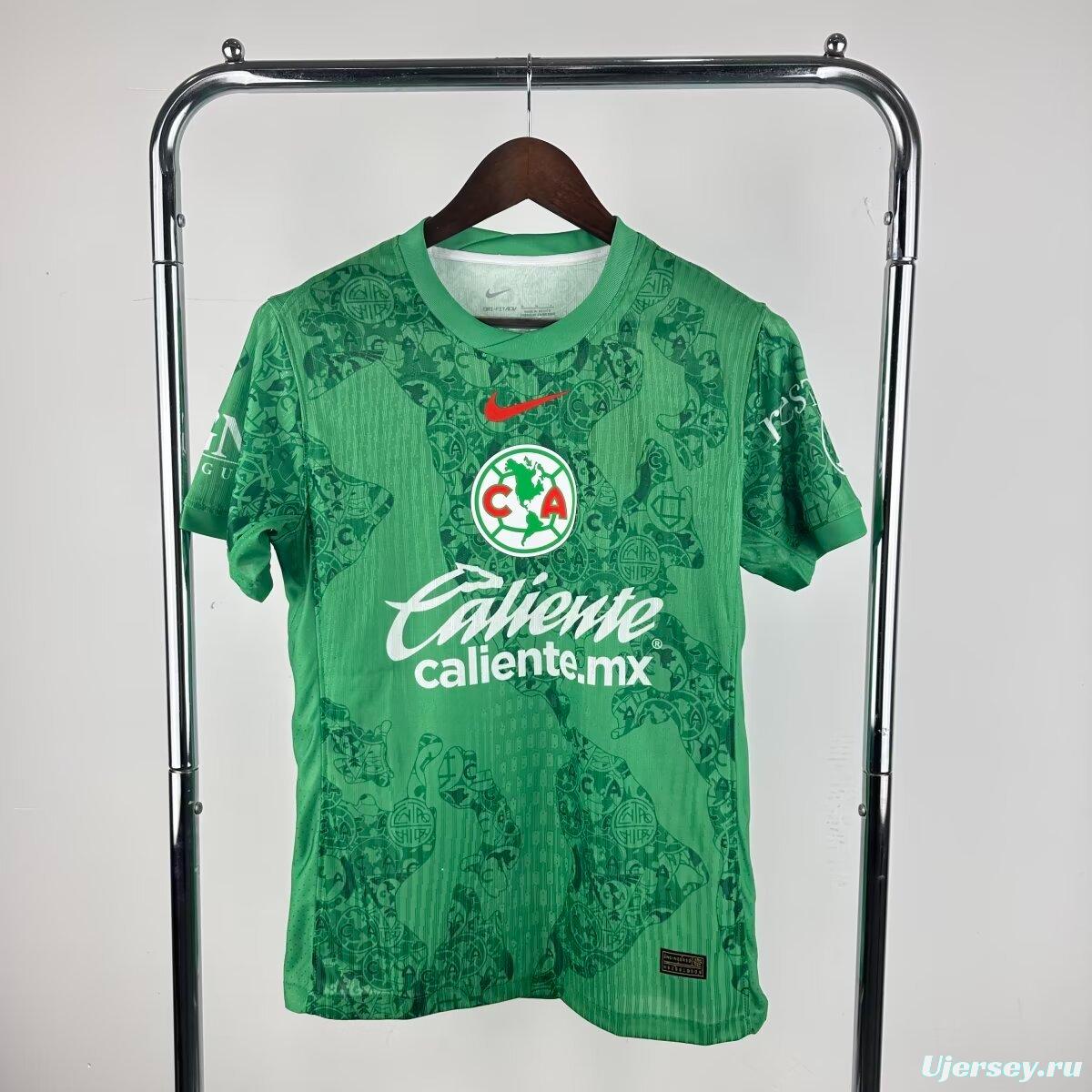 24/25 Club America Green Goalkeeper Jersey