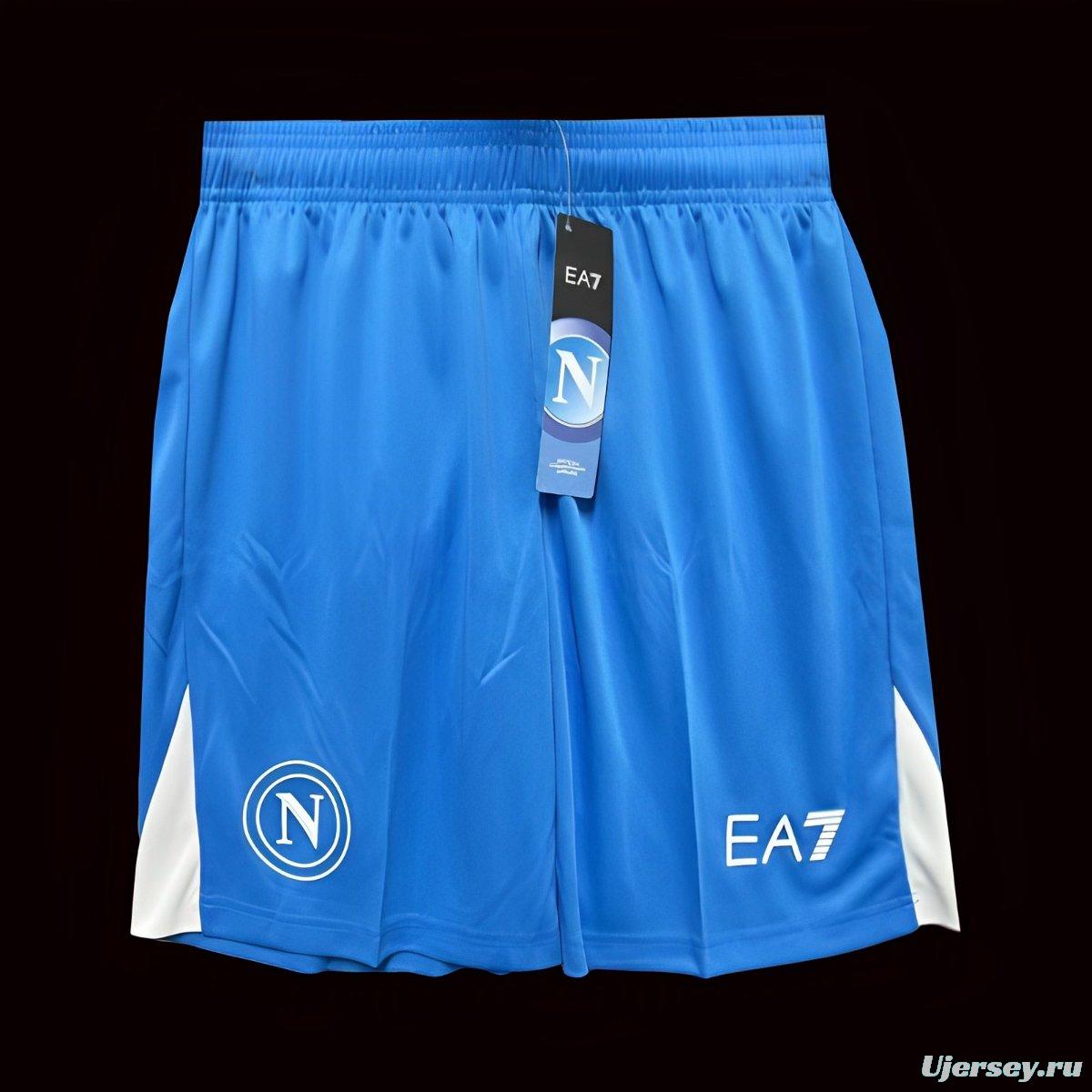 24/25 Napoli Blue Shorts