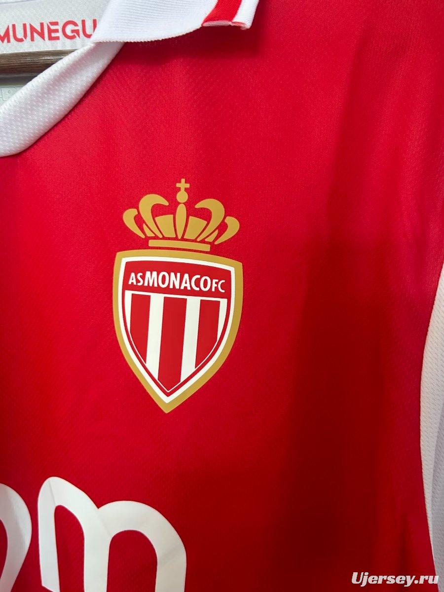 24/25 AS Monaco Home Jersey