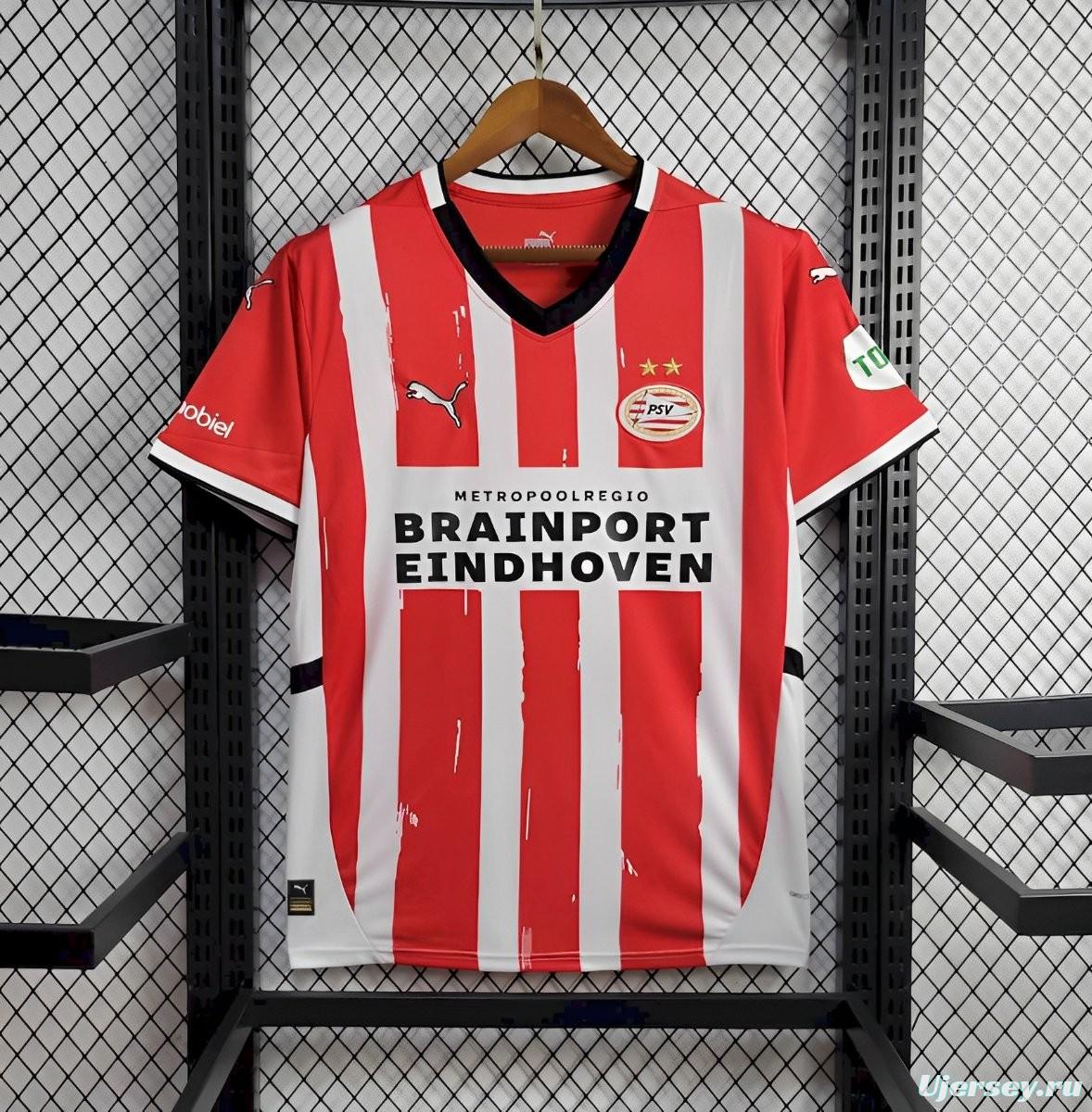 24/25 PSV Eindhoven Home Jersey