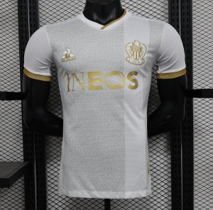 Player Version 24/25 Nice Away White Jersey