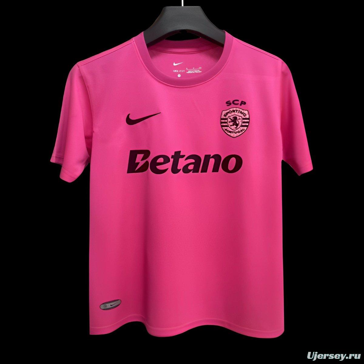 24/25 Sporting Lisbon October Pink Jersey