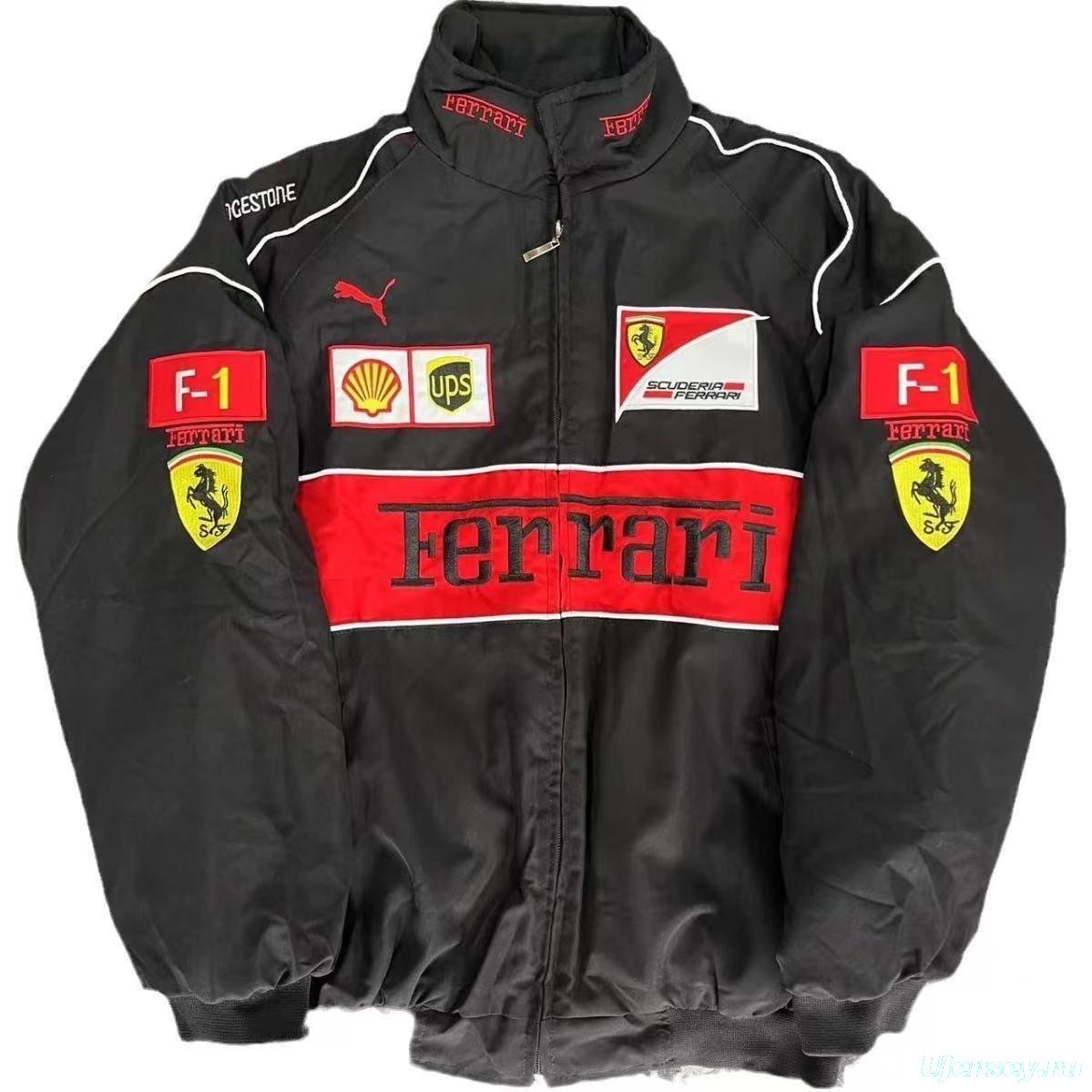 28+ Models Adult F1 MOTO Jacket Ebroidered Cotton Padded F 1 Racing Jacket