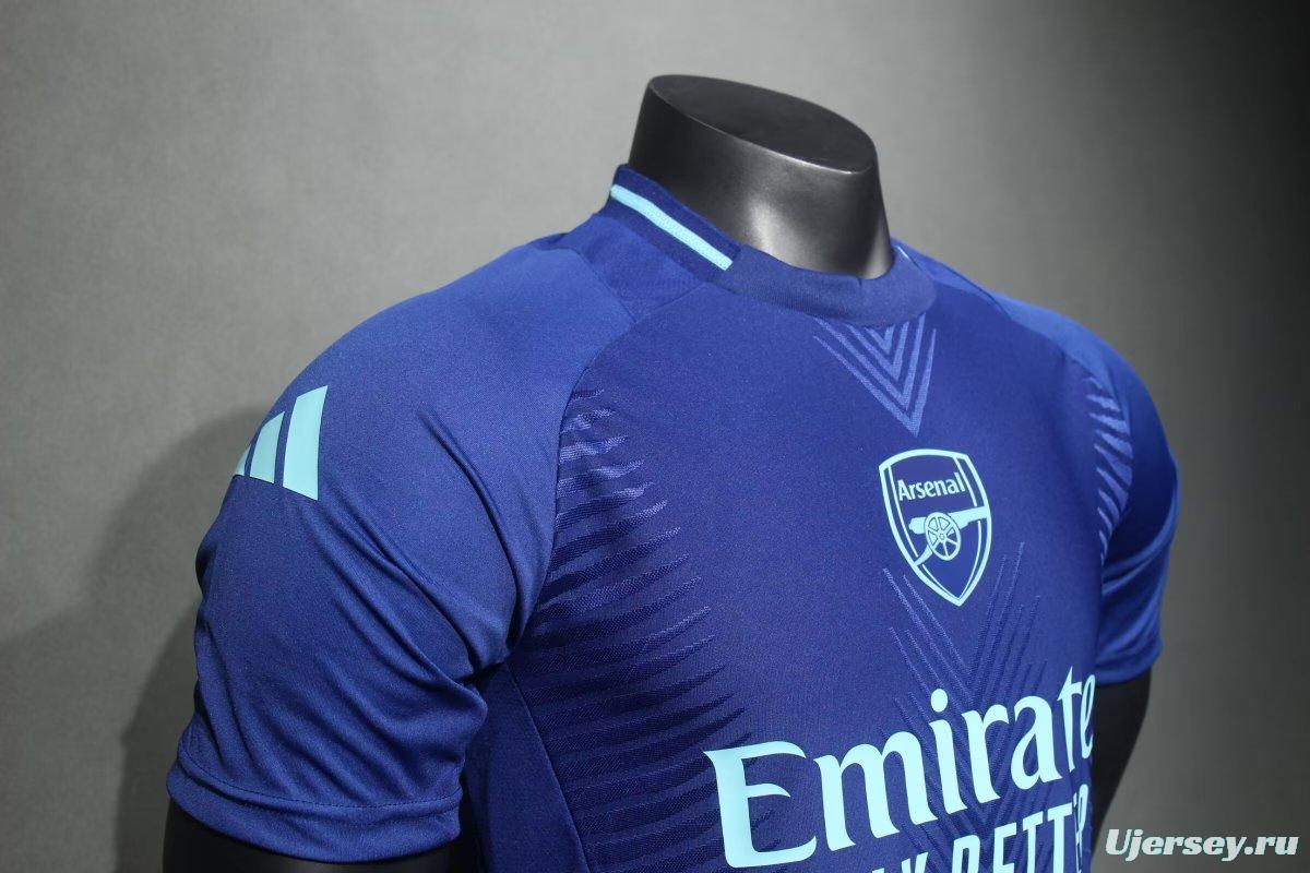 Player Version 24/25 Arsenal Blue Pre-Match Jersey