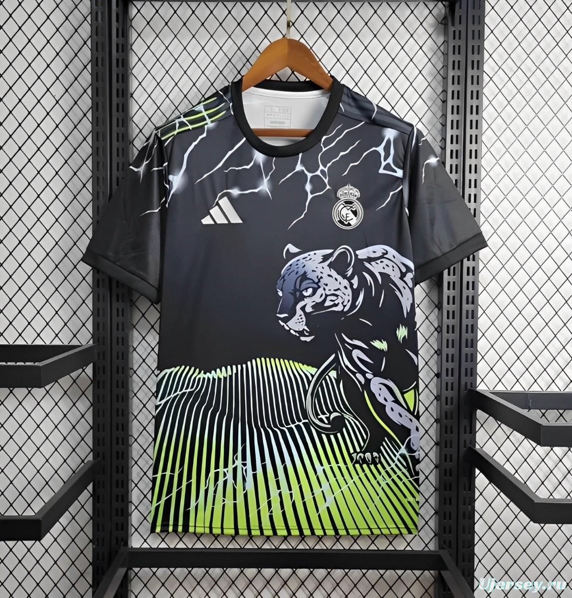 24/25 Real Madrid Black Panthers Special Jersey