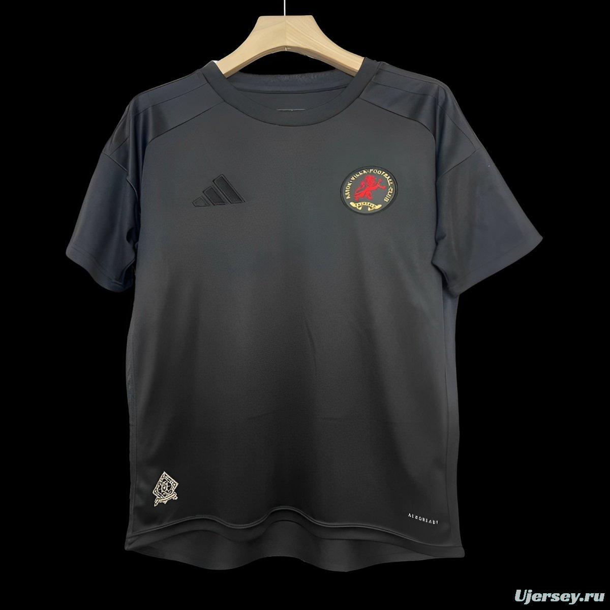 24/25 Aston Villa FC 150 Years Black Jersey