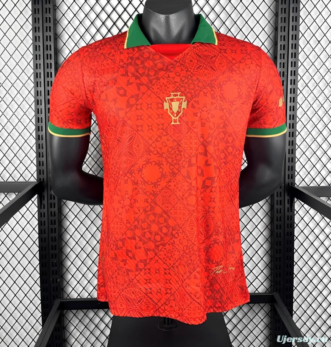 Player Version 2025 Portugal x Comma Home Jersey